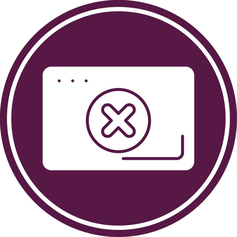Error Colorful Icon vector