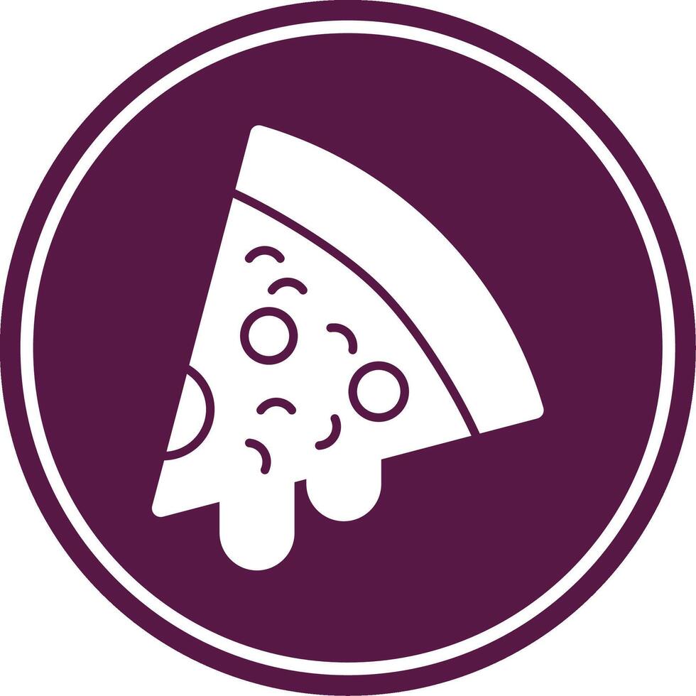 Pizza Colorful Icon vector