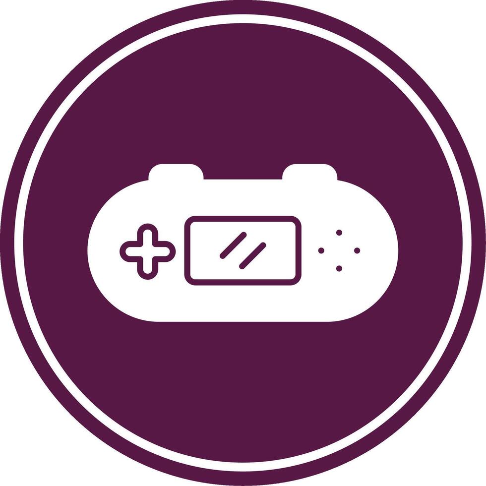 Game Console Colorful Icon vector