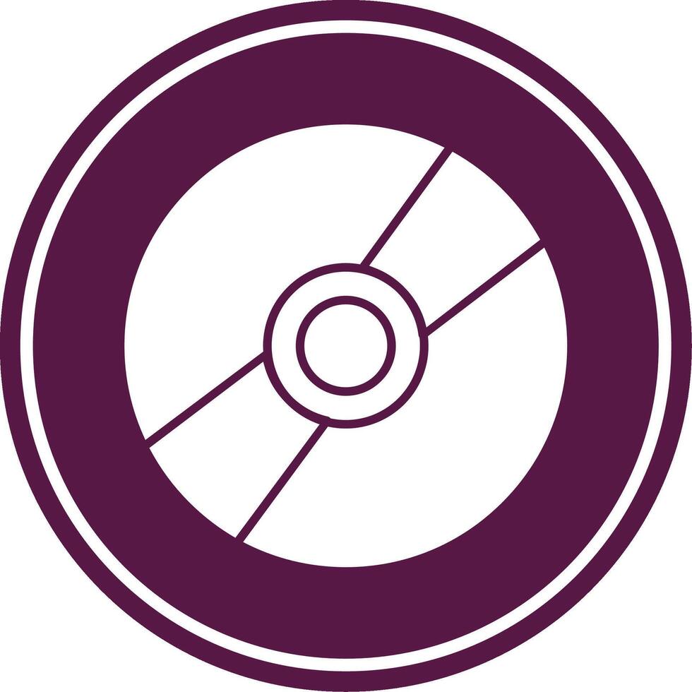 Cd Colorful Icon vector