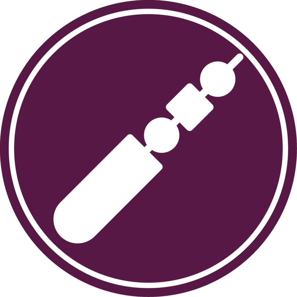 Skewer Colorful Icon vector