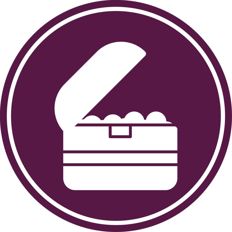 Treasure Colorful Icon vector