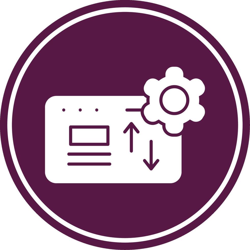 Data Management Colorful Icon vector