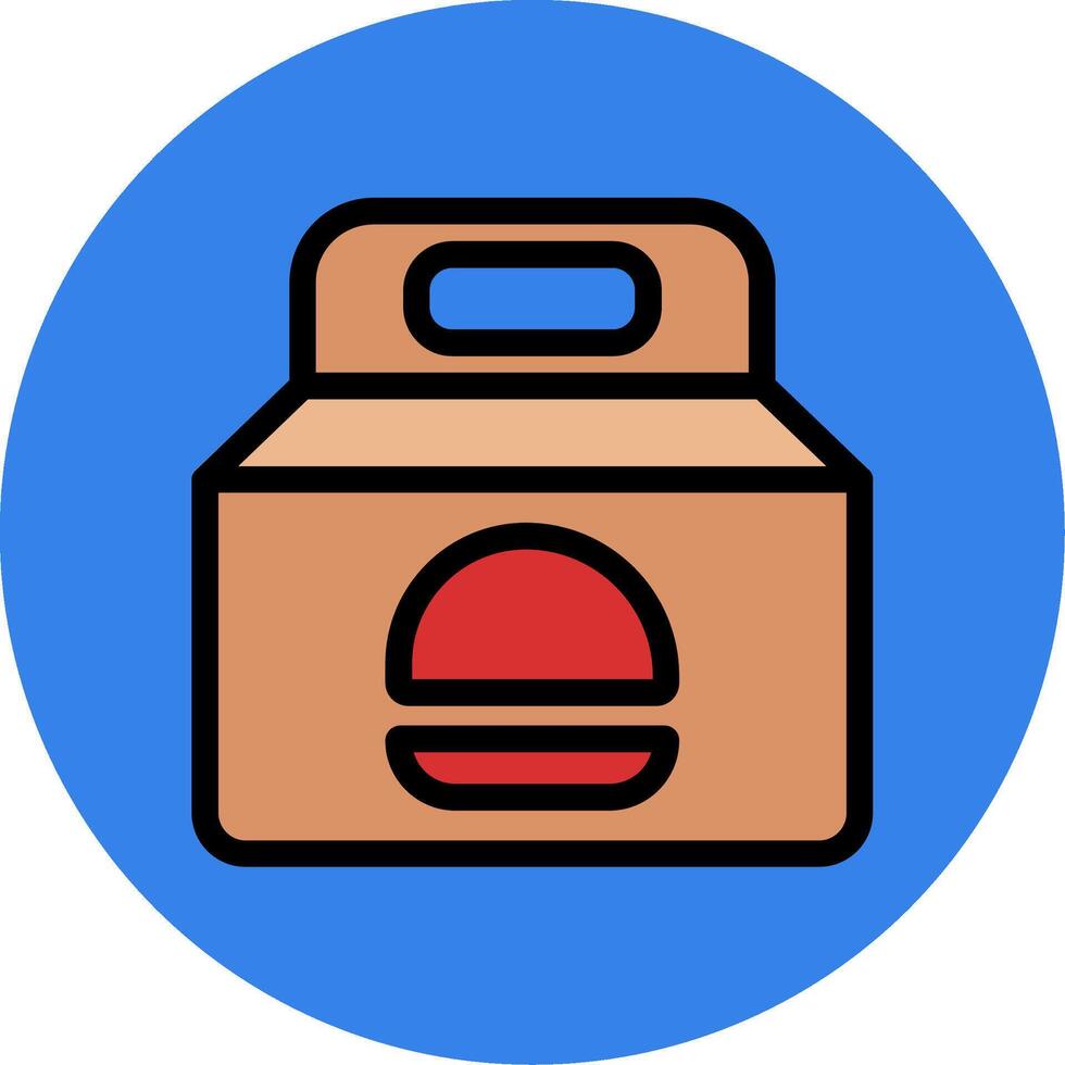 Tack Away Colorful Icon vector