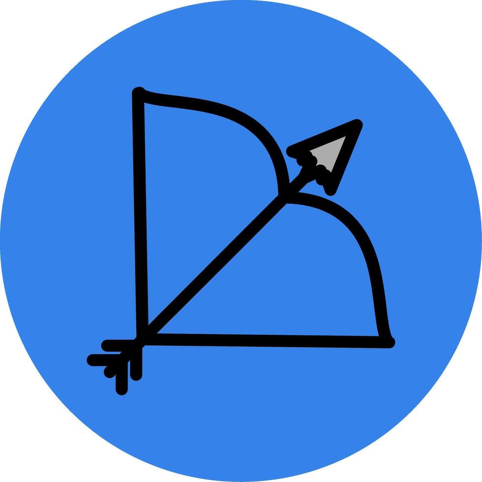 Bow Colorful Icon vector