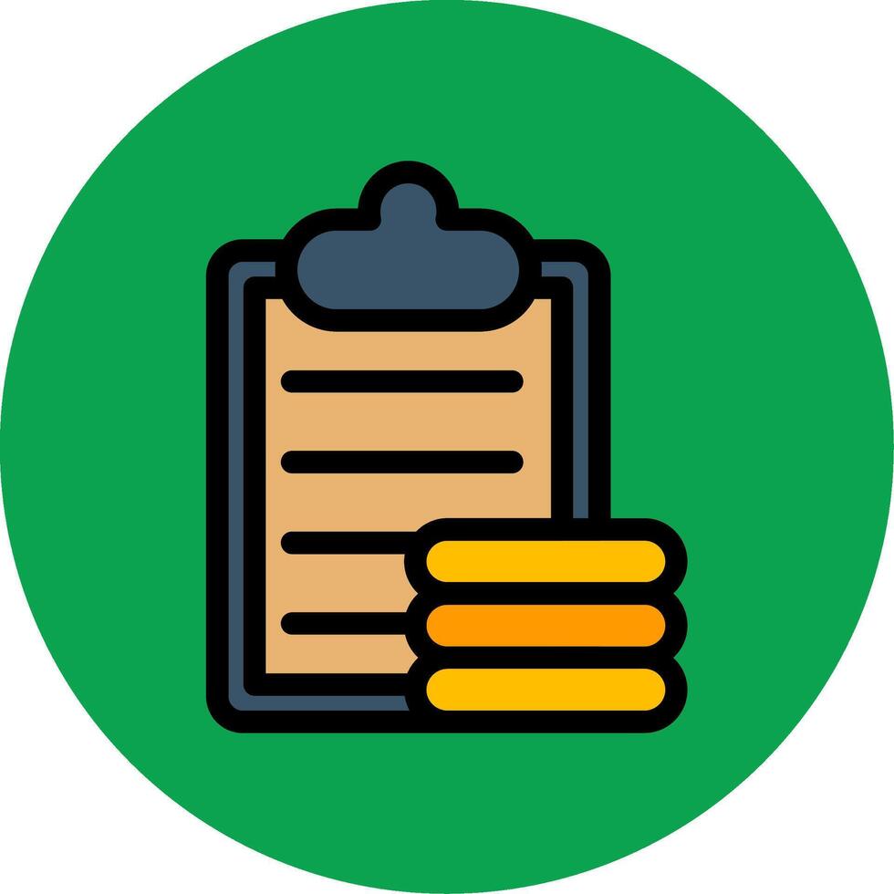 Commesion Colorful Icon vector