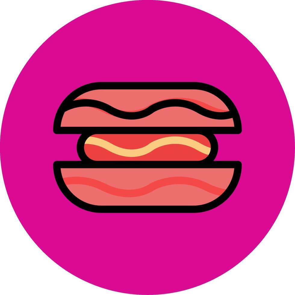 Macarons Colorful Icon vector