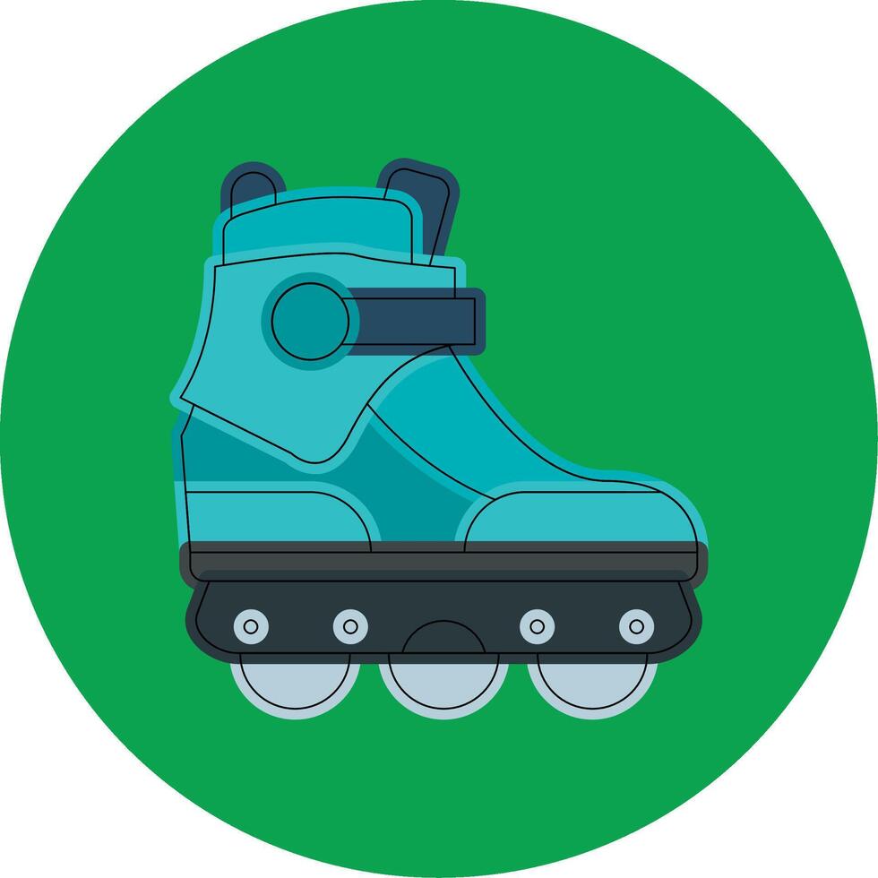 Roller Colorful Icon vector