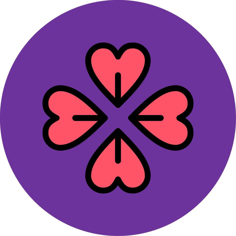 Luck Colorful Icon vector
