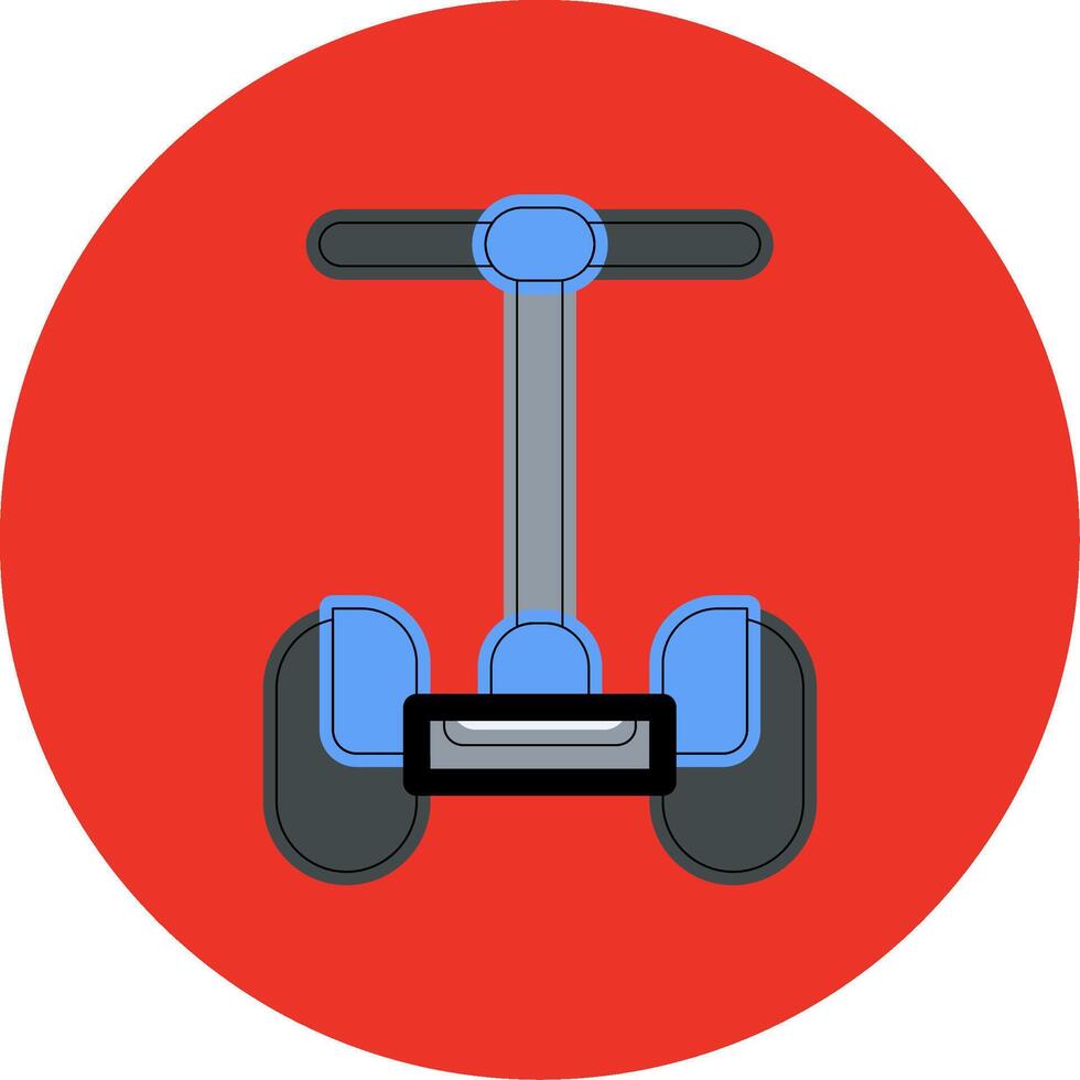 Segway Colorful Icon vector