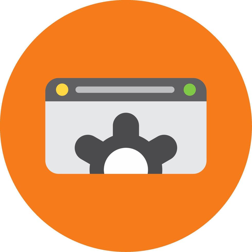 Website Colorful Icon vector
