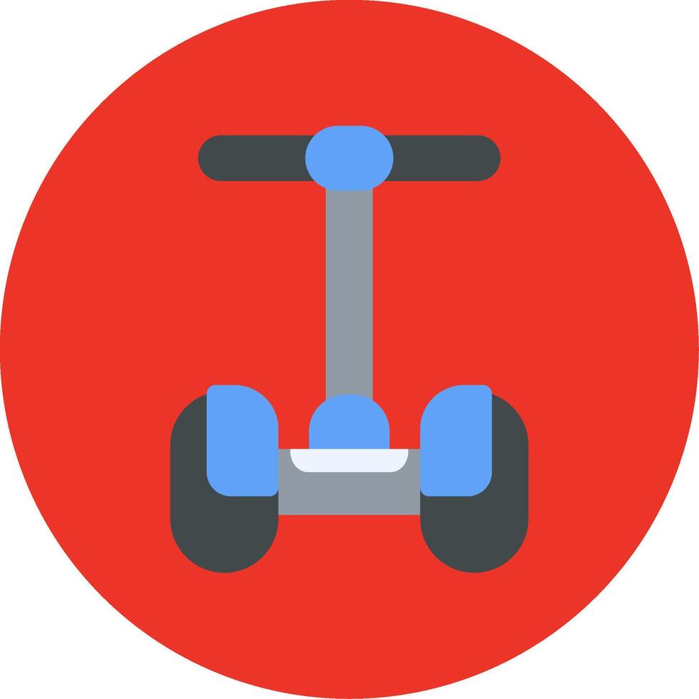 Segway Colorful Icon vector