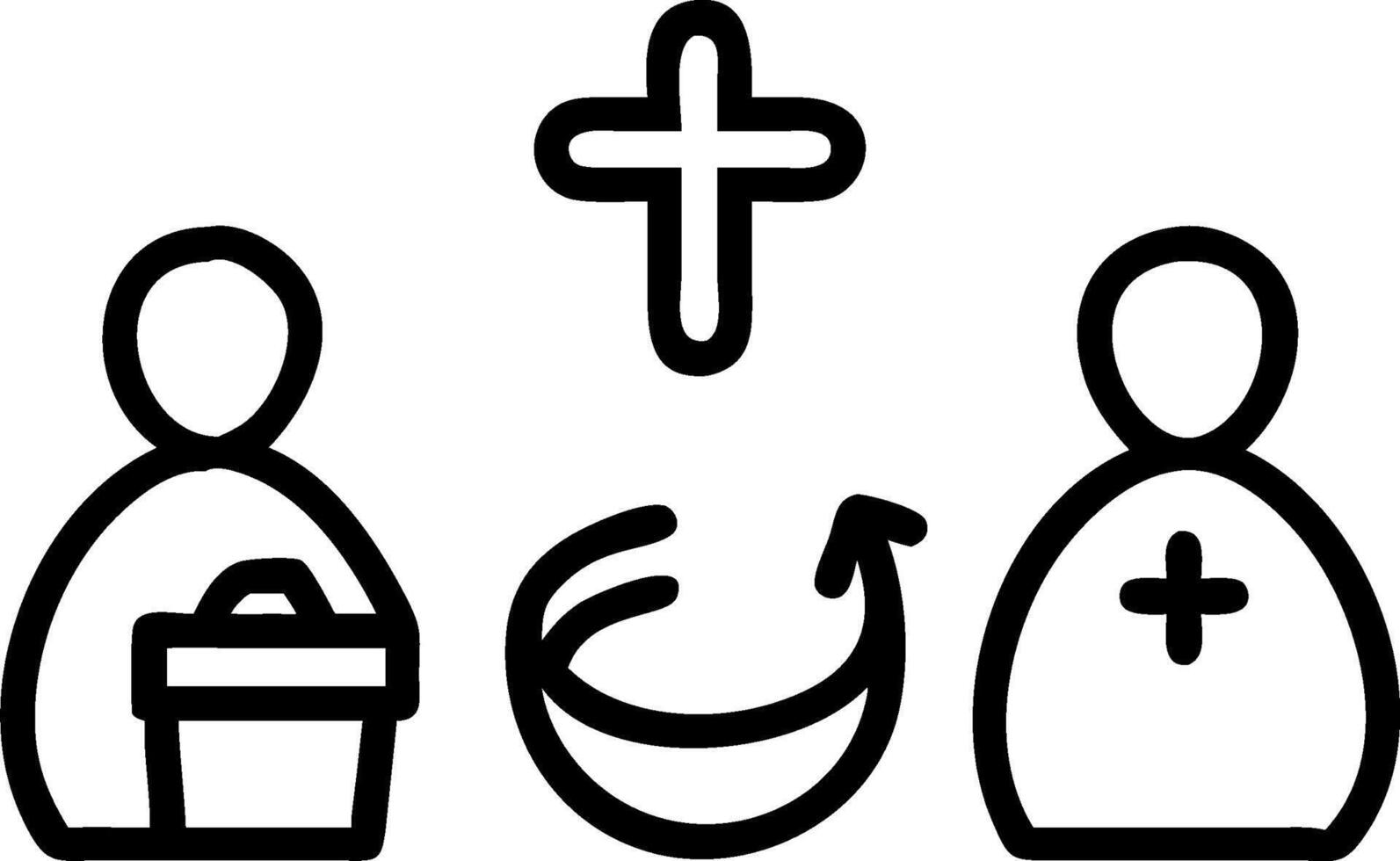 3D World Religion Day Cultural Exchange concept as Diverse individuals exchanging cultural artifacts representing their religions promoting understanding World Religion Day cultura vector