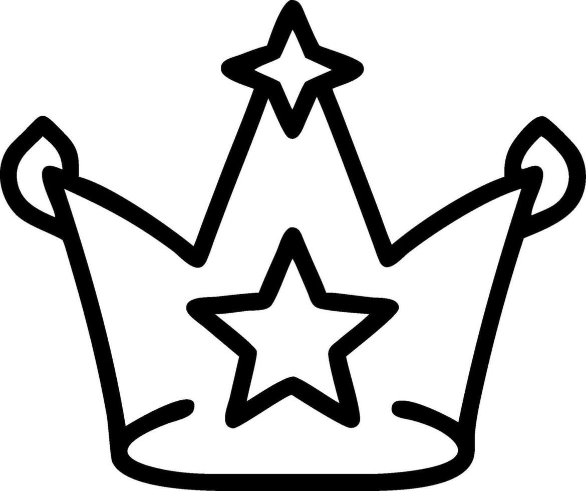 3D Reyes Magos Gliding Star and Crown concept as illustration combining a gliding star and crown symbolizing guidance and royalty of Reyes Magos isolated on white ide vector