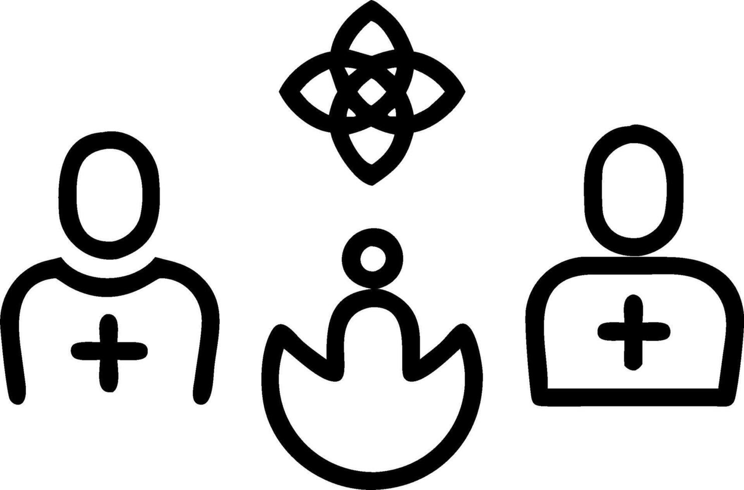 3D Religious Diversity Icons concept as icons representing various religions emphasizing diversity and inclusion for World Religion Day infographics isolated on white backgr vector