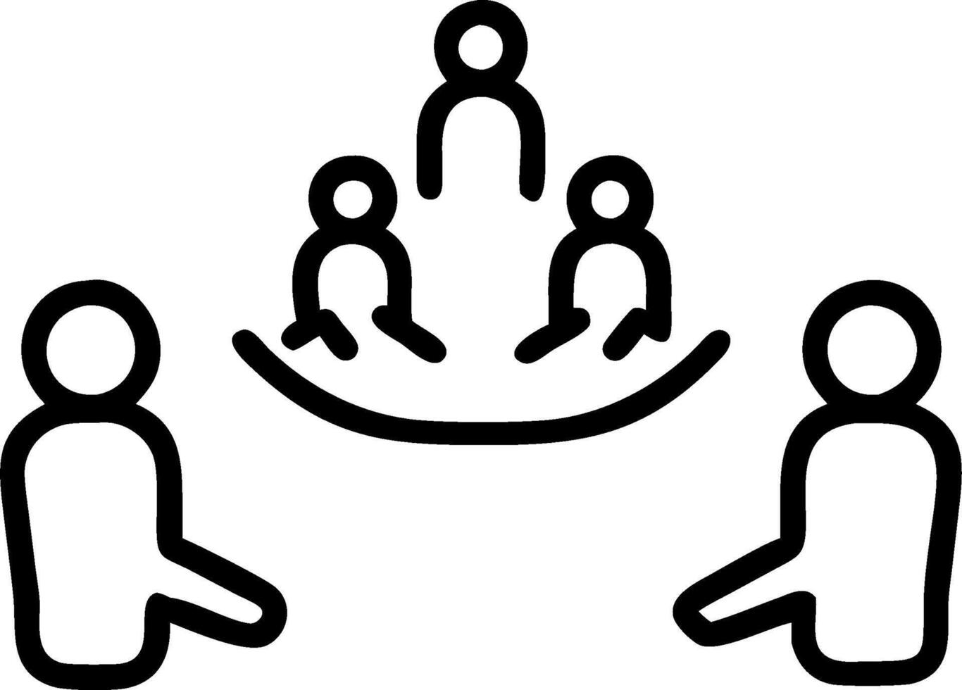3D Plain Shared Rituals Environment concept as People from different religions sharing rituals in a plain environment symbolizing mutual respect and unity for World Religion Day ad vector