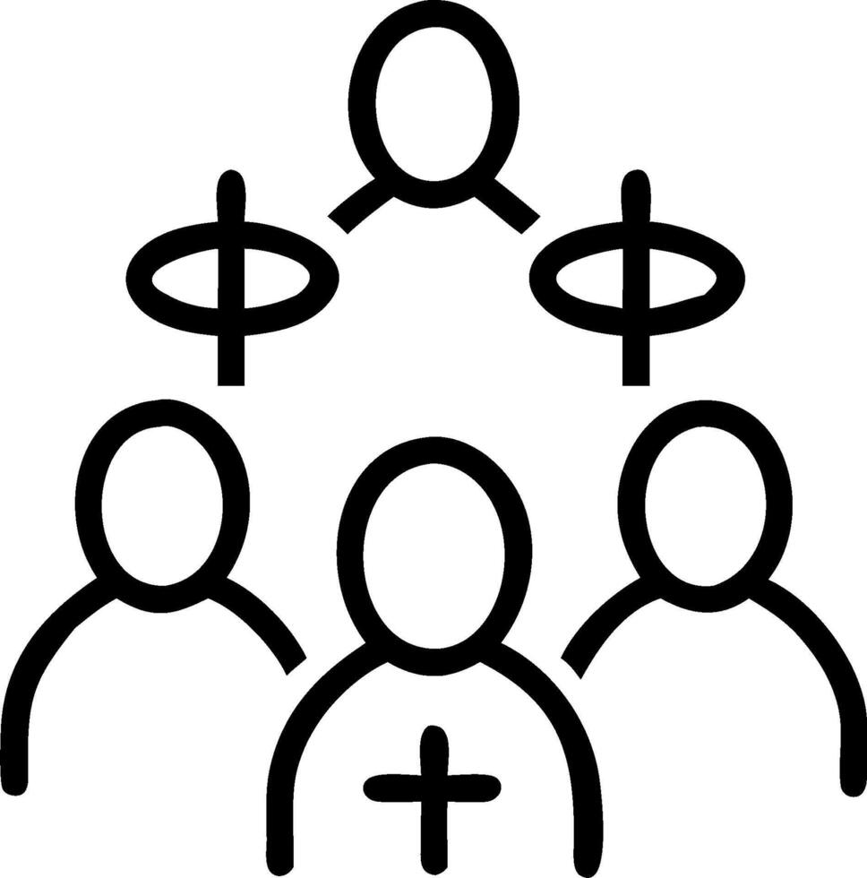 3D Plain Shared Faith Activities concept as Individuals from different religions participating in shared faith activities on a plain background symbolizing unity and mutual respect vector