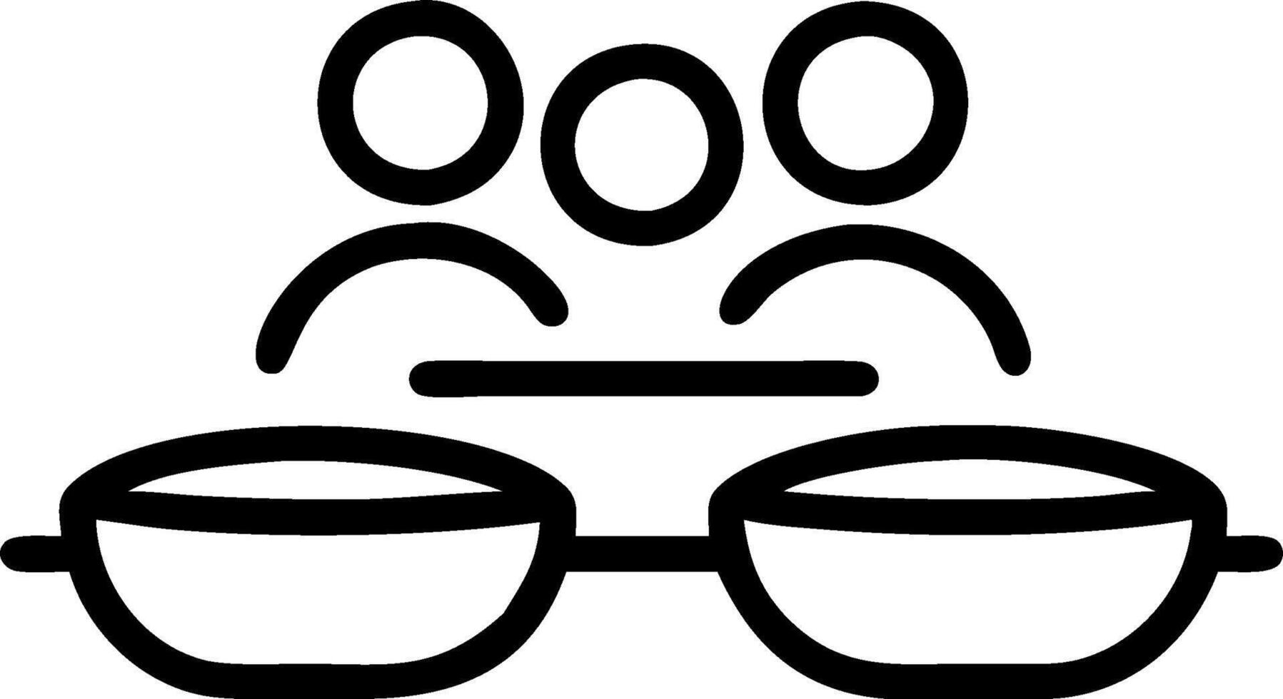 3D Peaceful Interfaith Potluck concept as People from different religions sharing dishes in a peaceful interfaith potluck fostering community unity World Religion Day potluck event vector