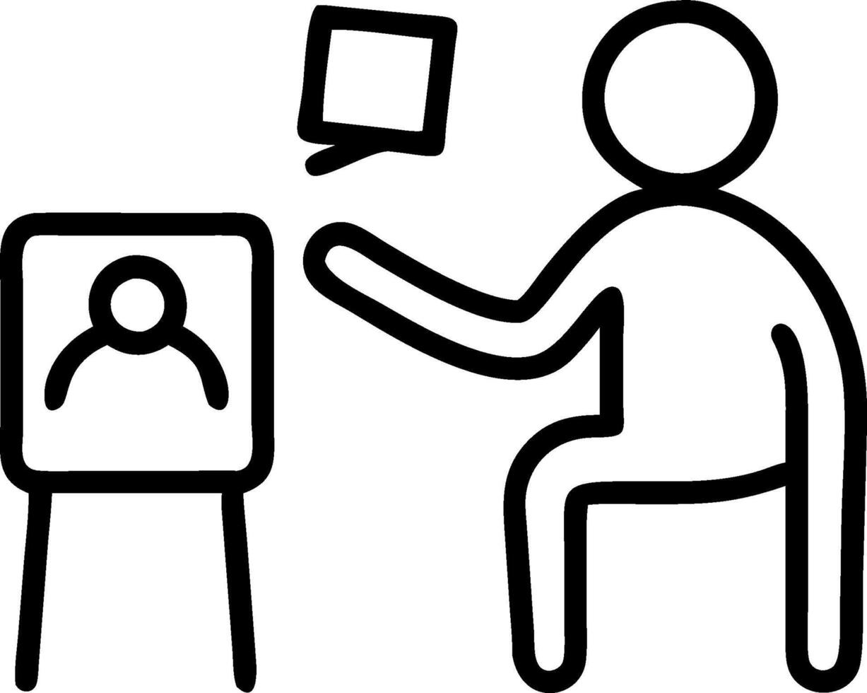 3D Nurse assisting elderly patient via telemedicine in living room ample copy space concept as Nurse assists elderly patient through telemedicine platform on tablet in comfortable vector