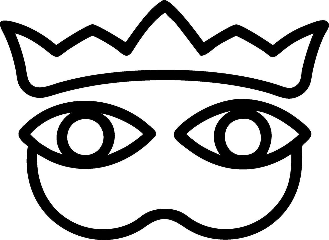 3D Macro portrait of Reyes Magos eyes with copy space concept as Intimate macro portrait capturing the facial expressions of Reyes Magos conveying wisdom and kindness ideal for mag vector