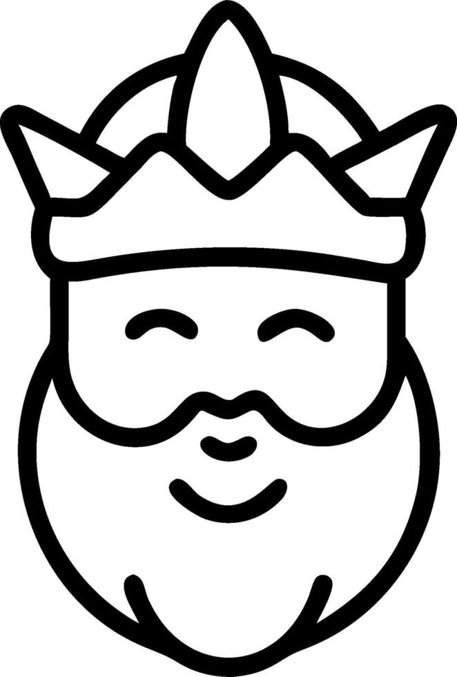3D Macro portrait of Reyes Magos facial expressions with copy space concept as Intimate macro portrait capturing the facial expressions of Reyes Magos conveying wisdom and joy idea vector