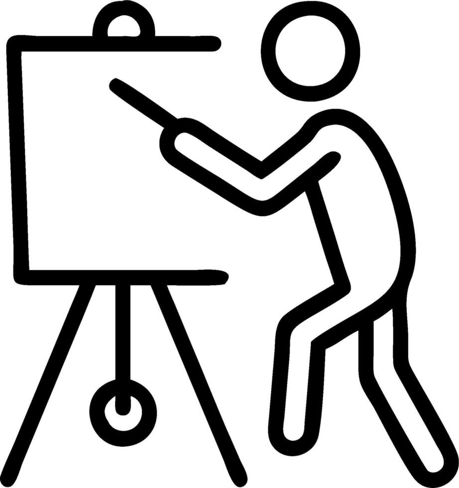 3D Individual artist experiencing a sudden creative inspiration while painting with copy space concept as A candid photograph of an artist mid painting capturing the moment of sudd vector