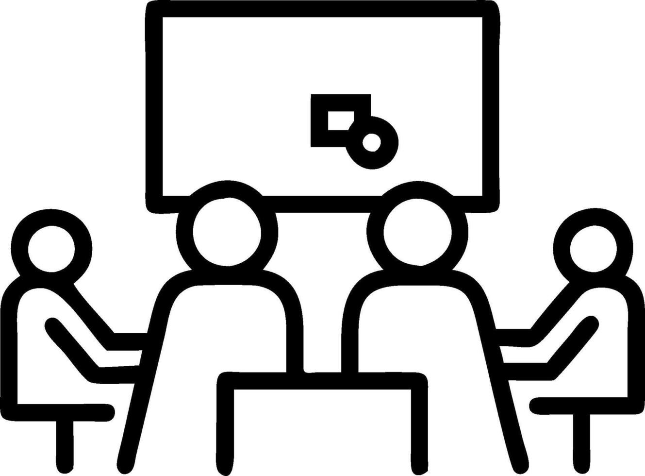 3D Healthcare team brainstorming telemedicine solutions in conference room concept as Healthcare team collaborates on telemedicine solutions using digital devices and whiteboards i vector
