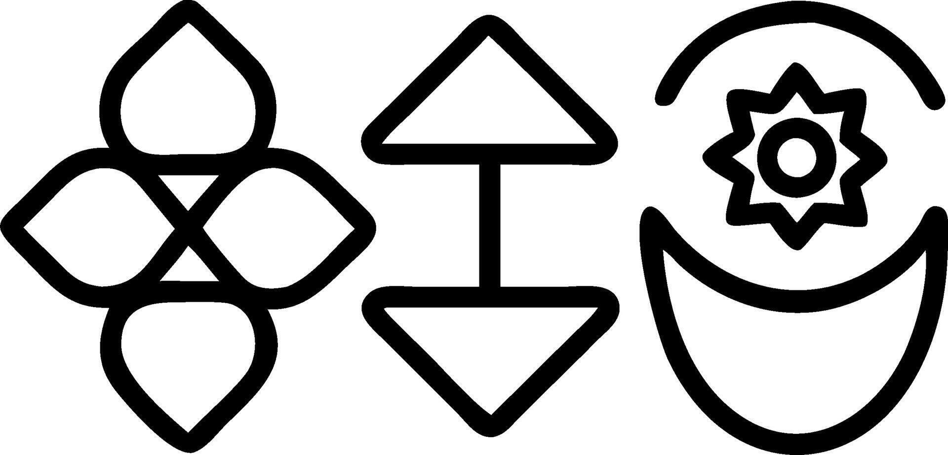 3D Glossy Interfaith Symbols Overlay concept as Glossy overlay of interfaith symbols on a plain background creating a unified and harmonious design for World Religion Day magazine vector