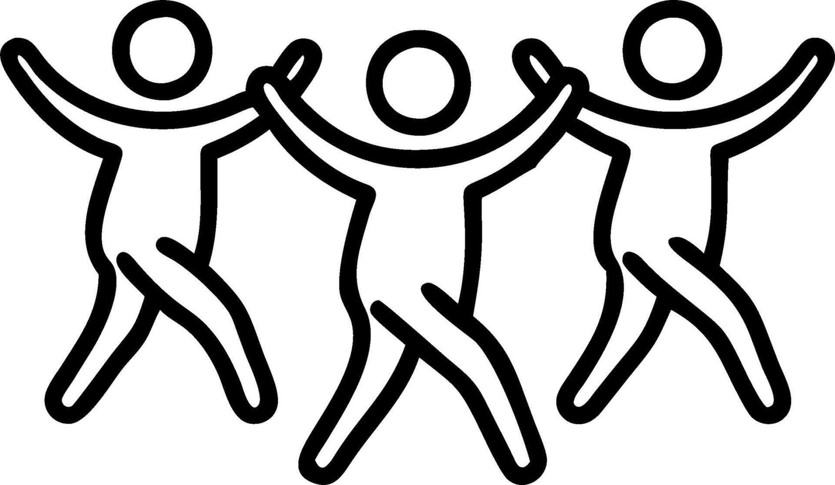3D Glossy Interfaith Dance concept as Diverse individuals performing an interfaith dance against a glossy background showcasing unity and joy for World Religion Day magazine advert vector