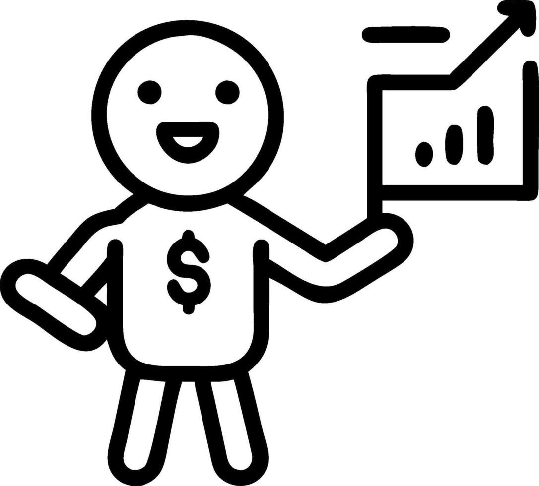 3D Entrepreneur presenting cost benefit analysis in bokeh digital art copy space concept as An entrepreneur presents a cost benefit analysis in a bokeh digital art setting highligh vector