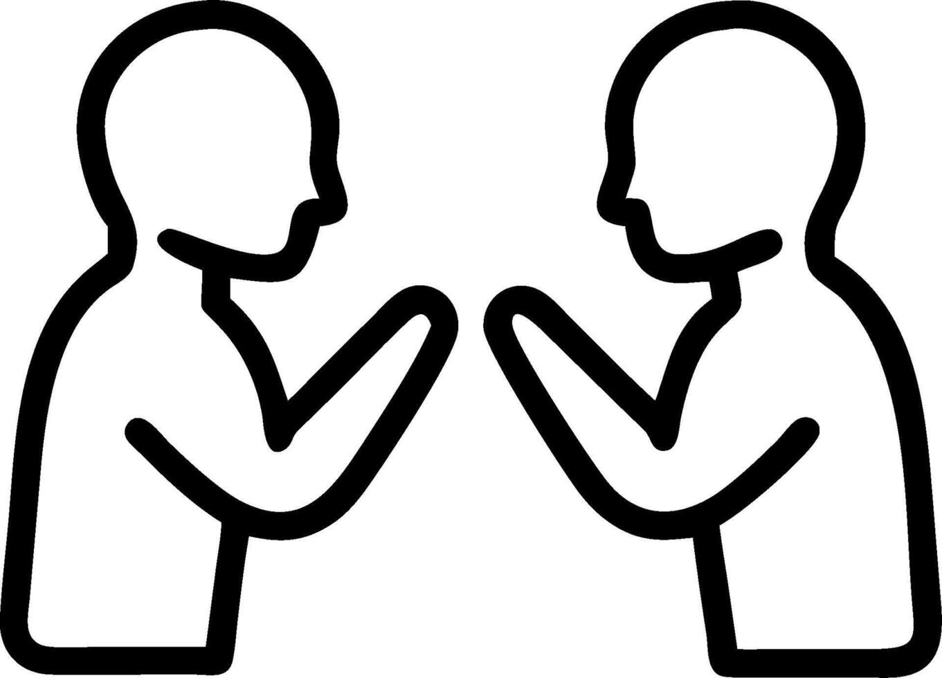 3D Close up Religious Dialogue concept as Macro close up of two individuals from different faiths engaging in a respectful dialogue symbolizing understanding and unity for World Re vector