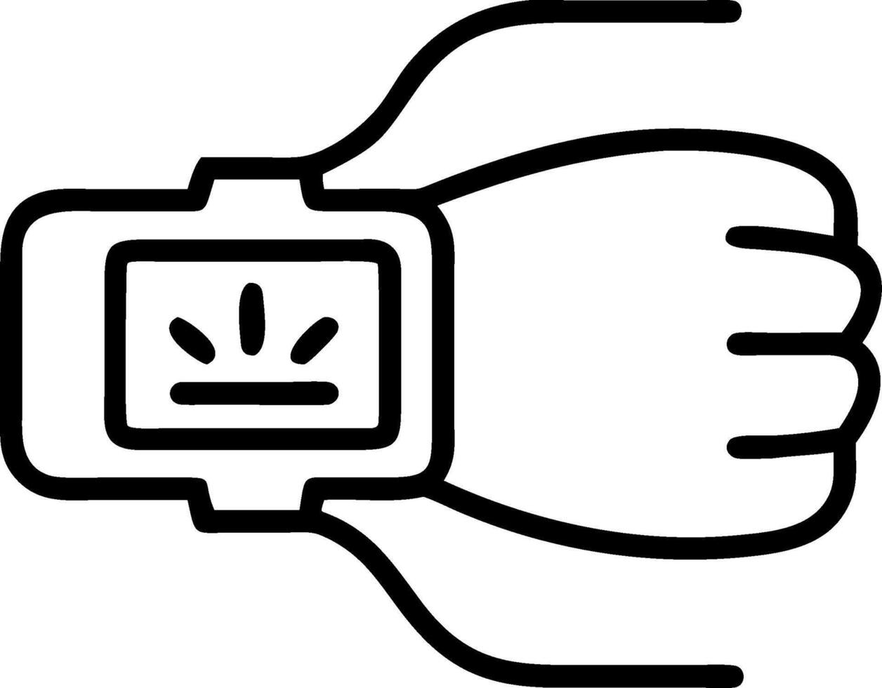 3D Close up of telemedicine mental health wearable copy space concept as Close up of a telemedicine mental health wearable device on a patient wrist emphasizing continuous mental h vector