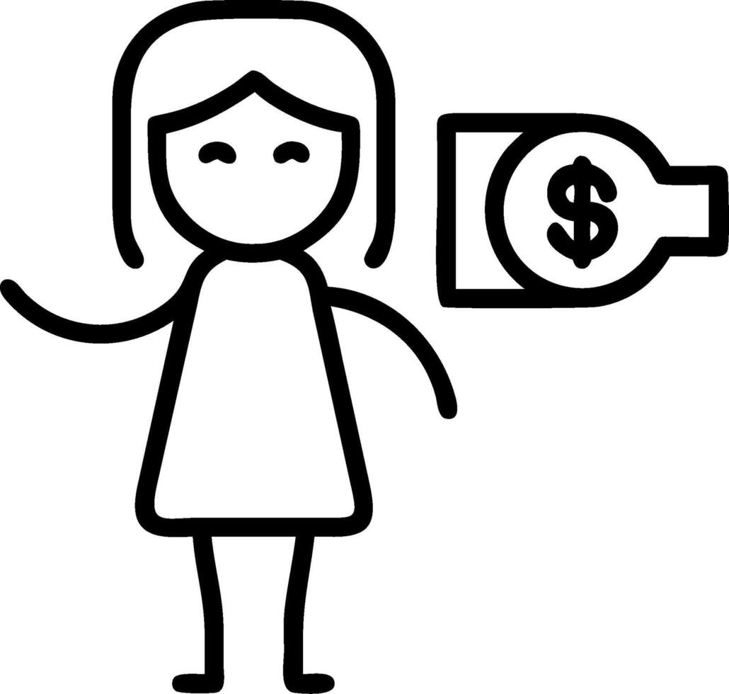 3D Businesswoman presenting cost management strategies in candid workspace copy space concept as Businesswoman presents cost management strategies in a candid workspace highlightin vector
