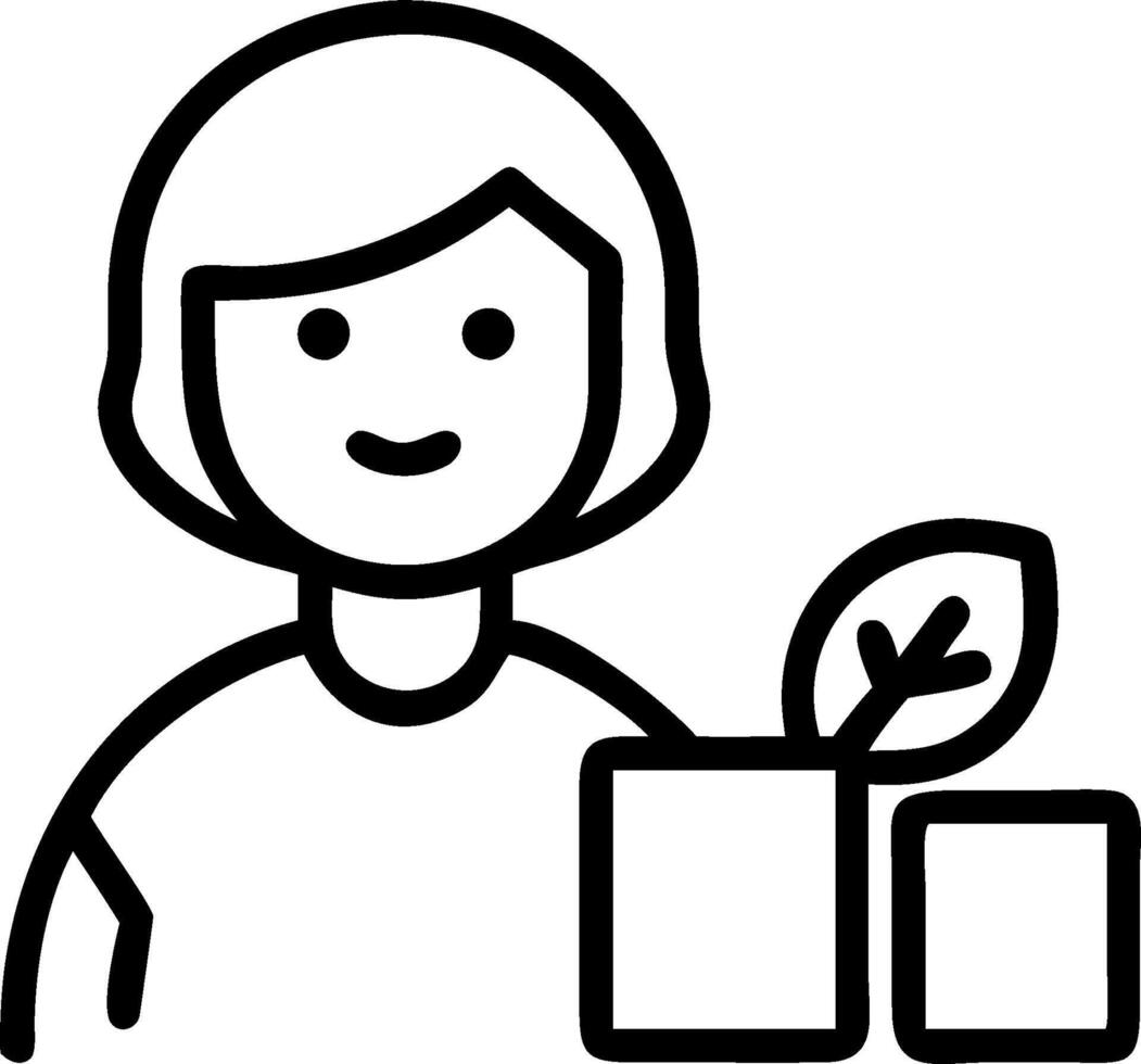3D Businesswoman overseeing sustainable supply chain in environment setting copy space concept as A businesswoman oversees a sustainable supply chain in an environment setting high vector