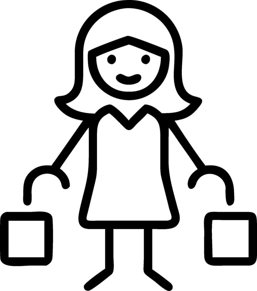 3D Businesswoman managing digital green supply chain in environment setting copy space concept as A businesswoman manages a digital green supply chain in an environmental setting h vector