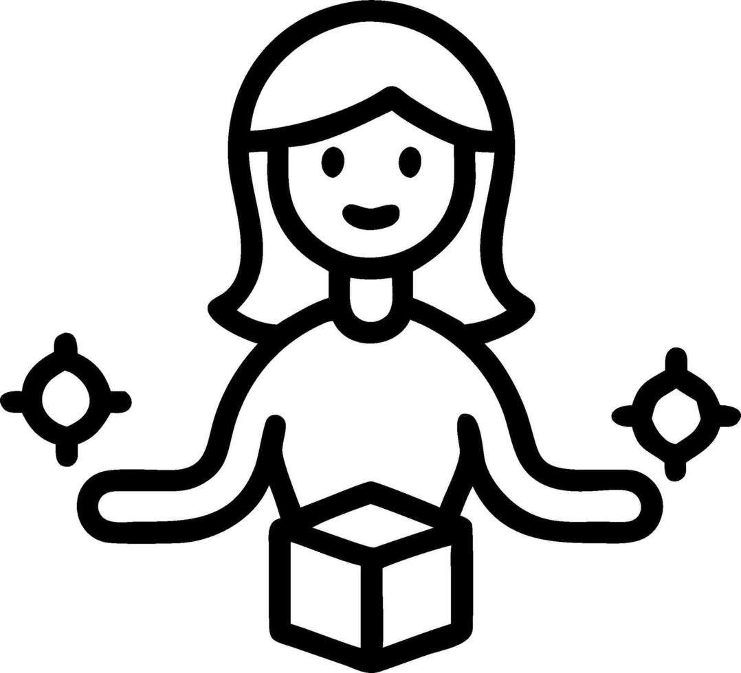 3D Businesswoman managing digital green supply chain in environment setting copy space concept as A businesswoman manages a digital green supply chain in an environmental setting h vector