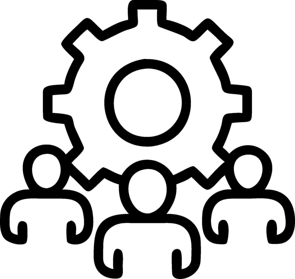 3D Business team optimizing AI for green supply chain in environment setting copy space concept as A business team optimizes AI technology for green supply chain management in an e vector