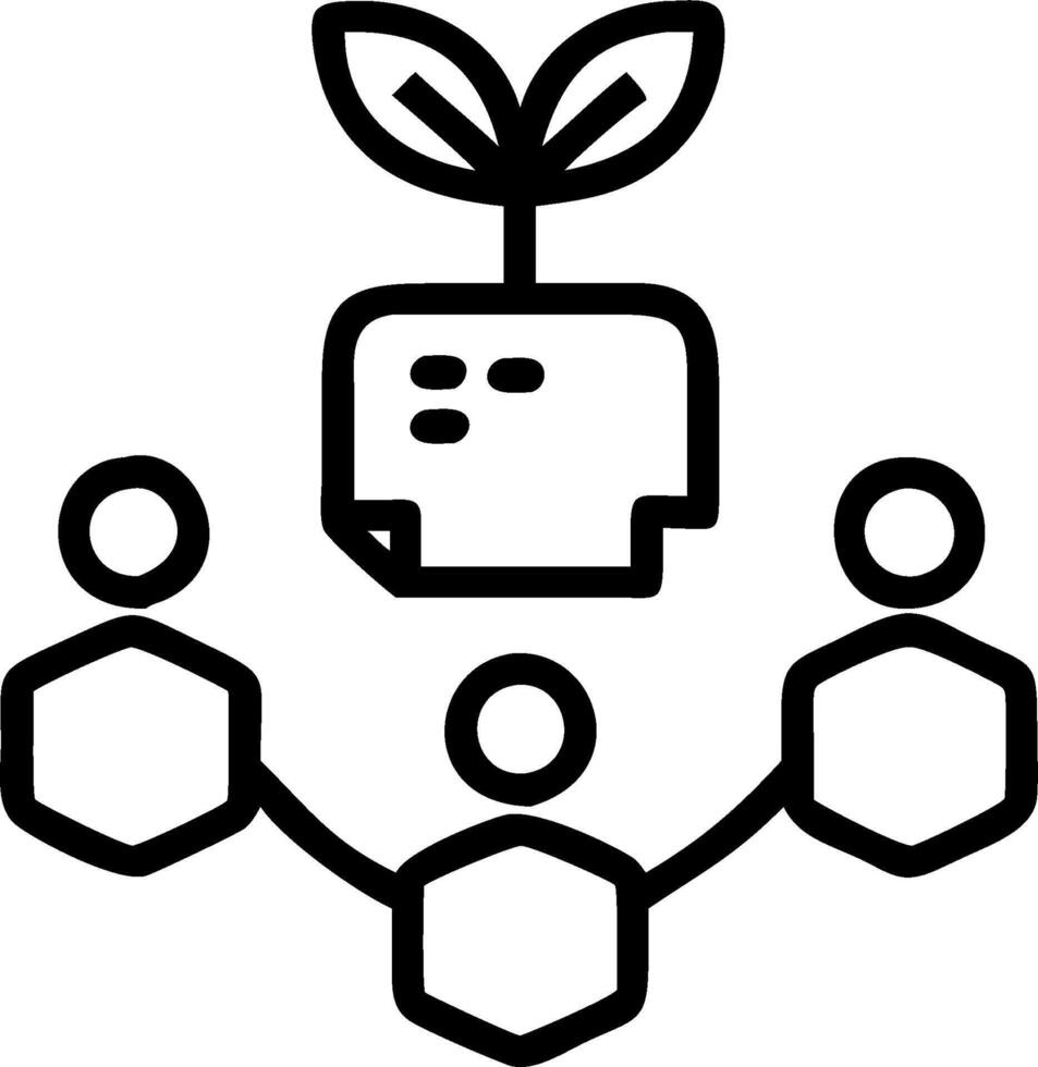 3D Business team leveraging AI for green logistics in soft abstract setting copy space concept as A business team leverages AI technology for green logistics in a soft abstract set vector