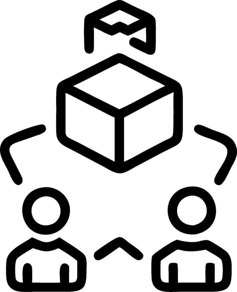 3D Business team optimizing AI driven green procurement in macro close up copy space concept as Business team optimizes AI driven green procurement in macro close up showcasing int vector