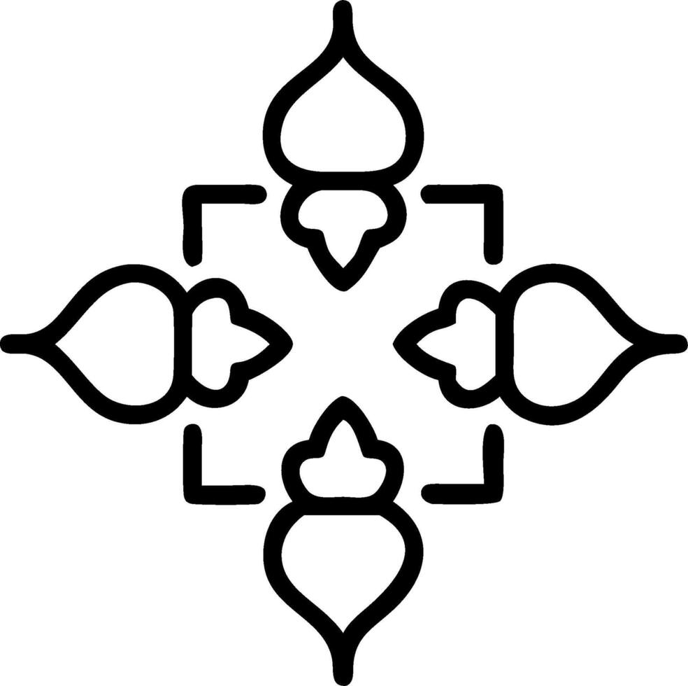 3D Bokeh Harmony Religious Icons concept as Bokeh lights creating harmonious pattern of religious icons soft focus background for advertisements infographics World Religion Day as vector