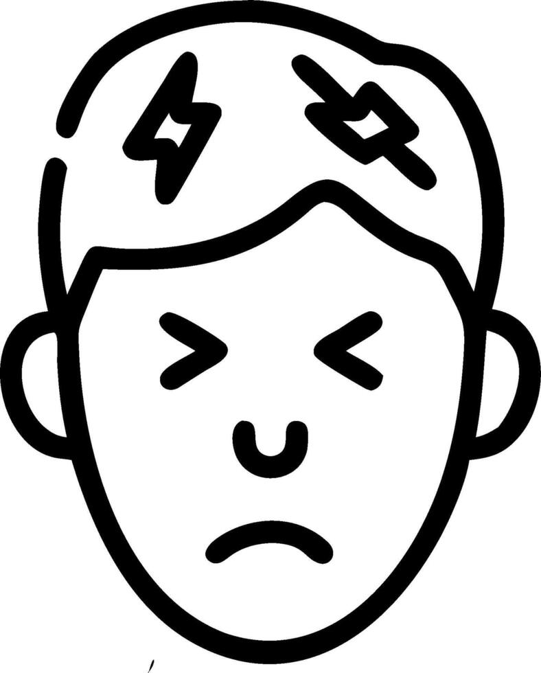 3D Blue Monday Mental Exhaustion concept as Close up of a person face showing signs of mental exhaustion and stress on Blue Monday suitable for magazine advertisement with copy spa vector