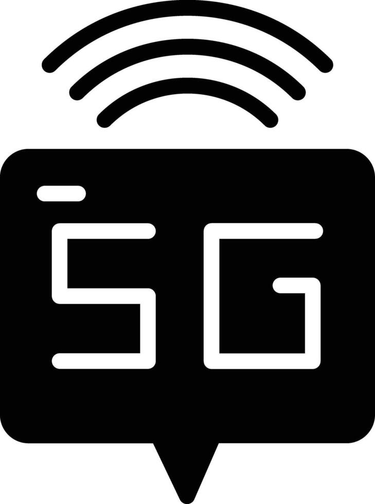 The logo for the 5g network vector