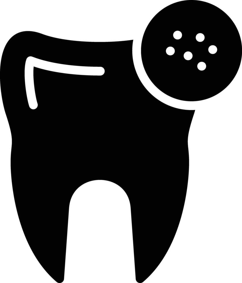 Bactria Glyph Icon Design vector