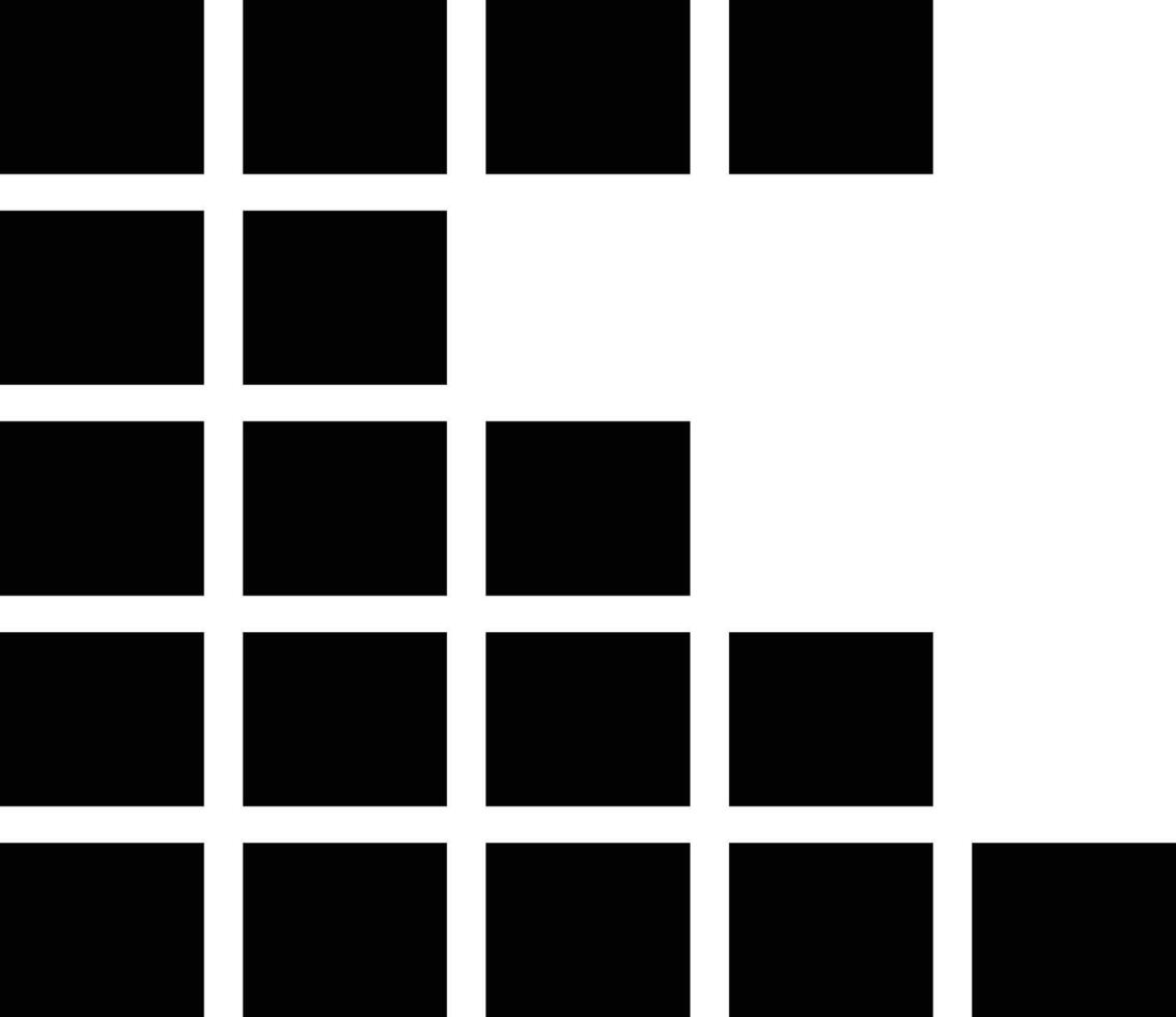 Brick Wall Glyph Icon Design vector