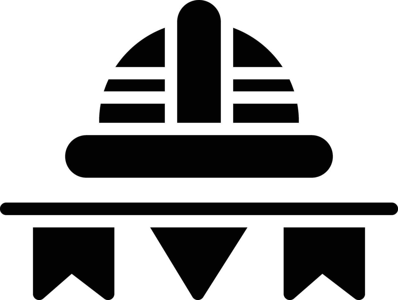 Labour Day Glyph Icon Design vector