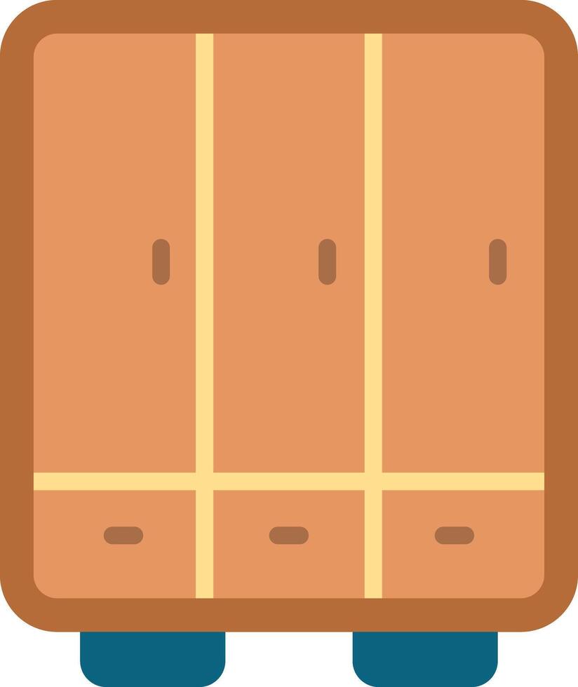Cabinet Icon Design vector