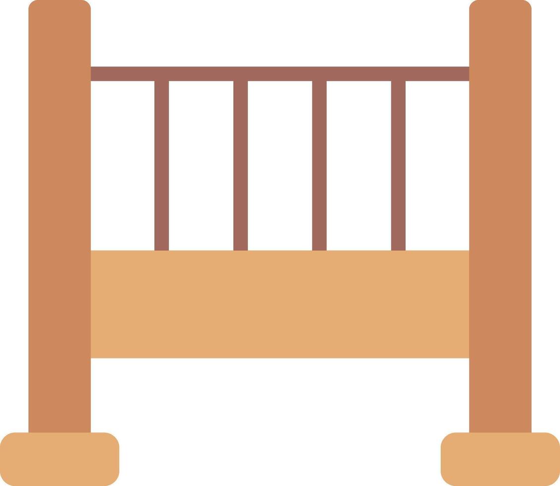 Crib Icon Design vector