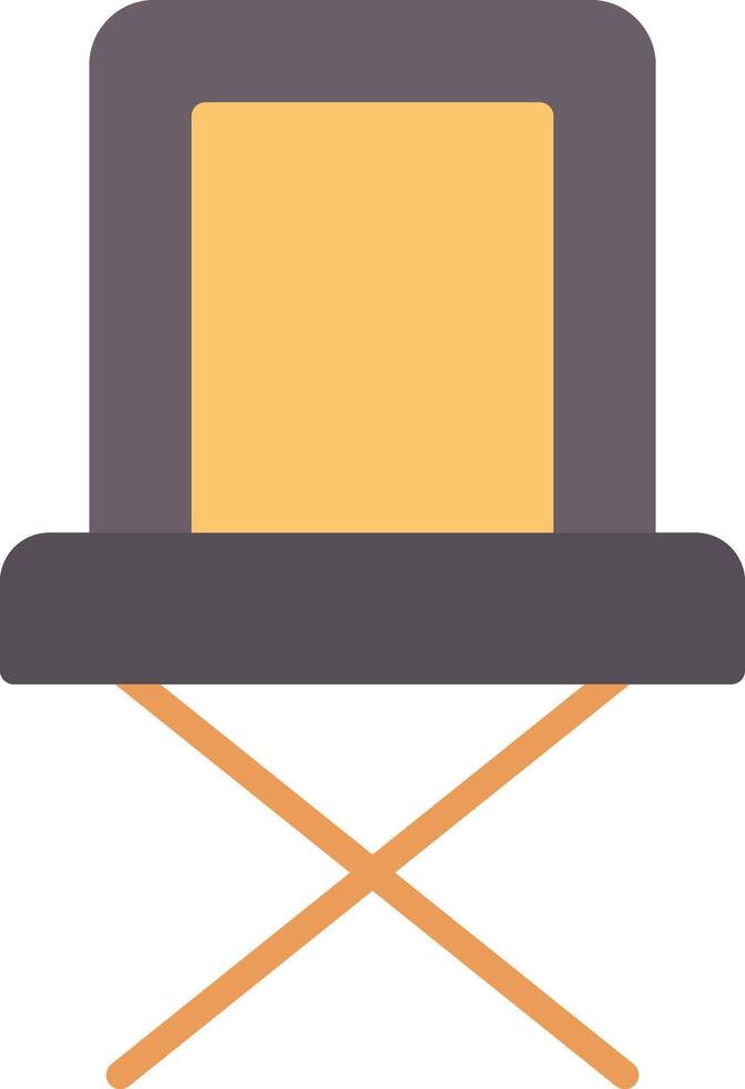 Directors Chair Icon Design vector