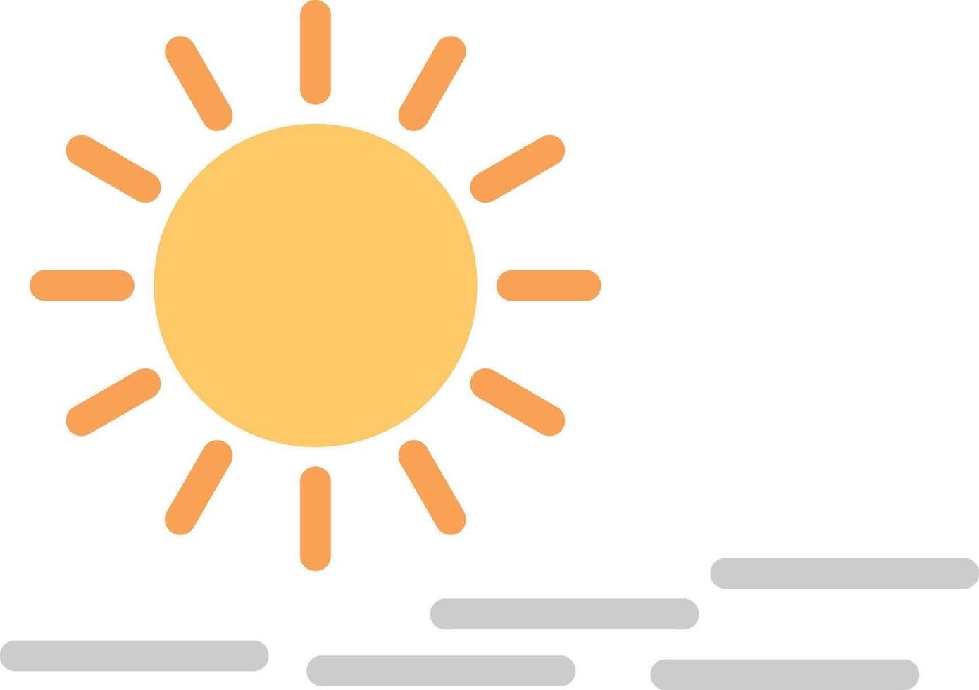 Foggy Day Icon Design vector