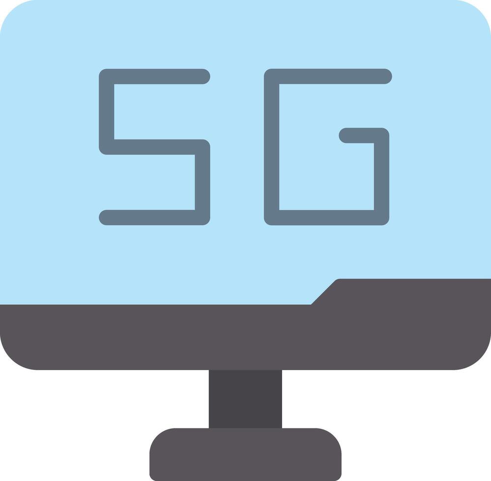 A computer monitor with the word sg on it vector